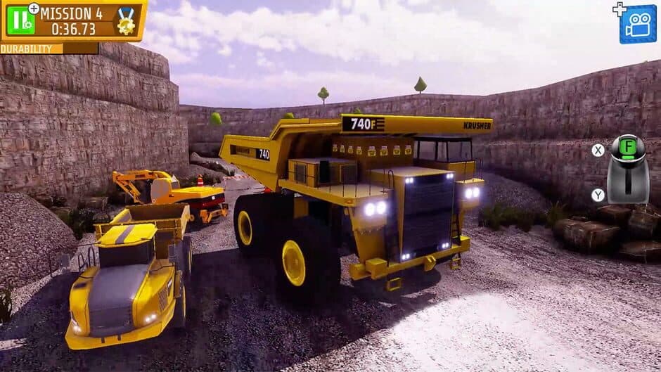 Скриншот 1 из Quarry Truck Simulator
