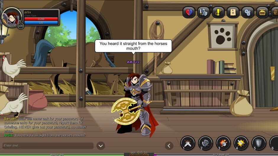 Скриншот 3 из AdventureQuest Worlds: Infinity