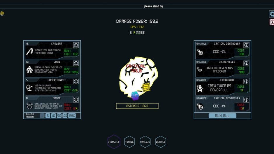 Скриншот 3 из AsteroIdle