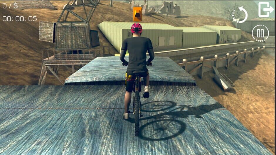 Скриншот 1 из Bicycle Challage: Wastelands
