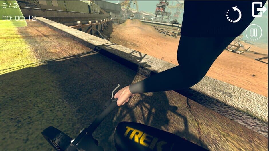 Скриншот 2 из Bicycle Challage: Wastelands