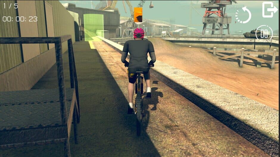 Скриншот 3 из Bicycle Challage: Wastelands