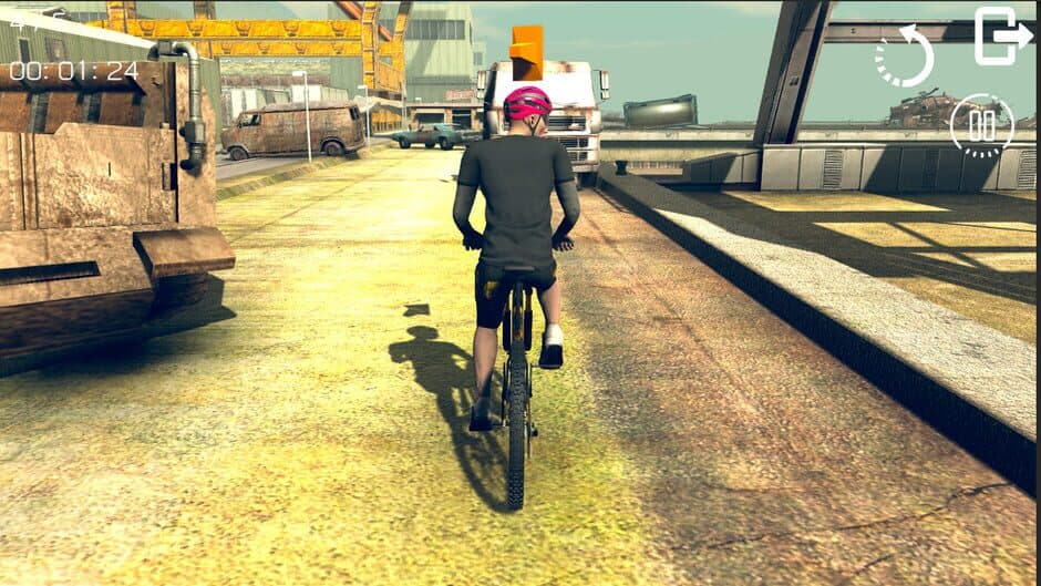 Скриншот 4 из Bicycle Challage: Wastelands