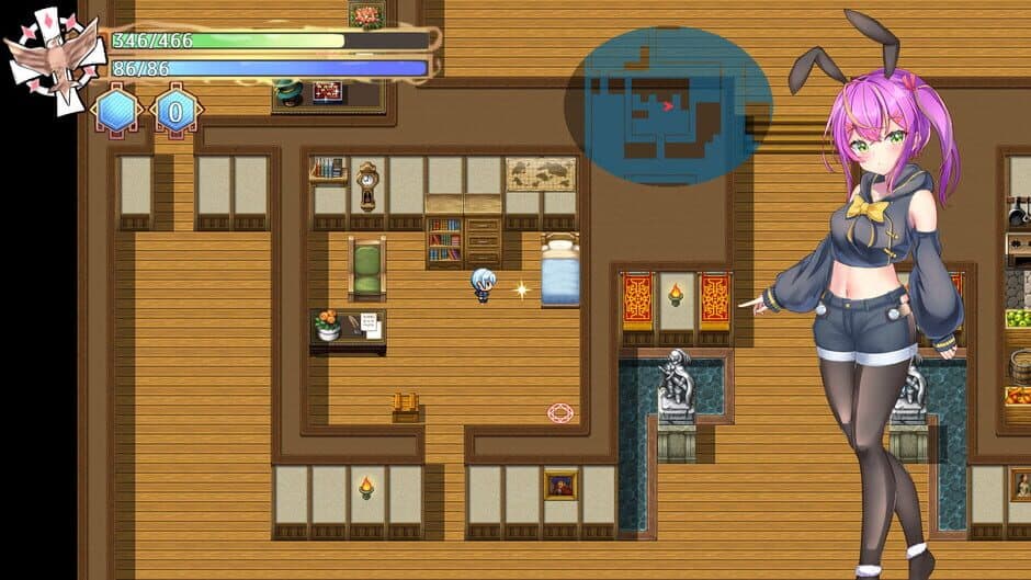 Скриншот 4 из Senpai and the Mysterious Dungeon