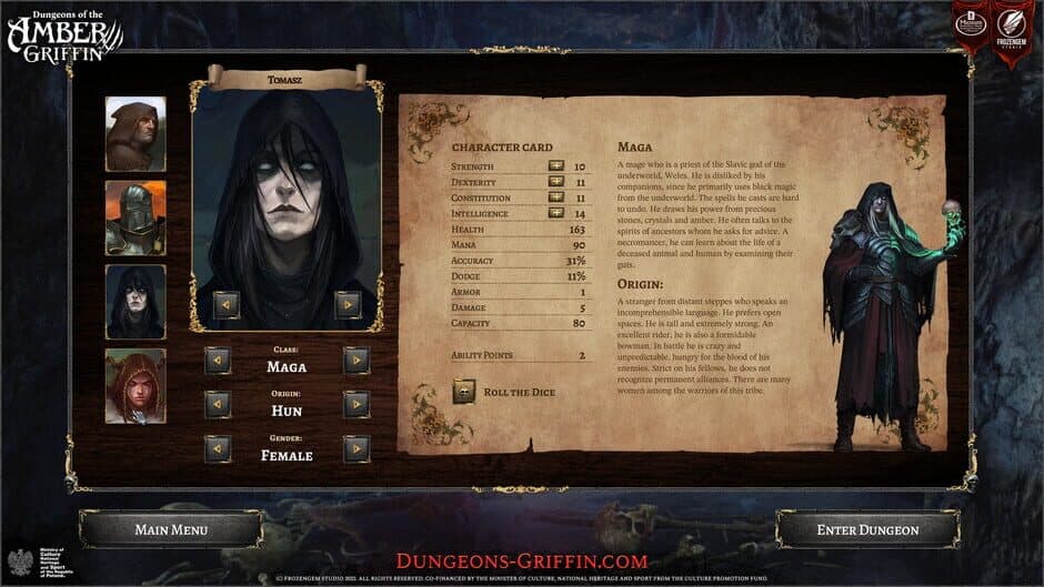 Скриншот 1 из Dungeons of the Amber Griffin