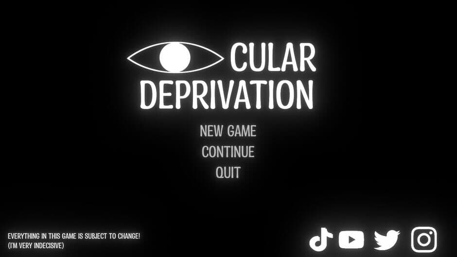 Скриншот 1 из Ocular Deprivation