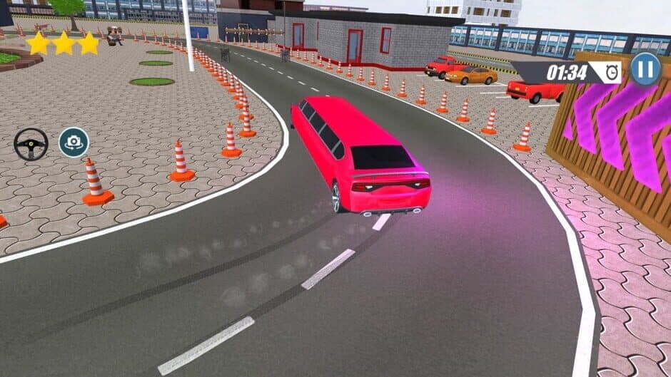 Скриншот 2 из Limousine Parking Simulator