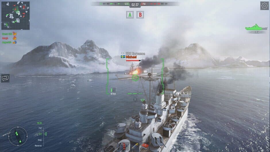 Скриншот 1 из Force of Warships: Battleship