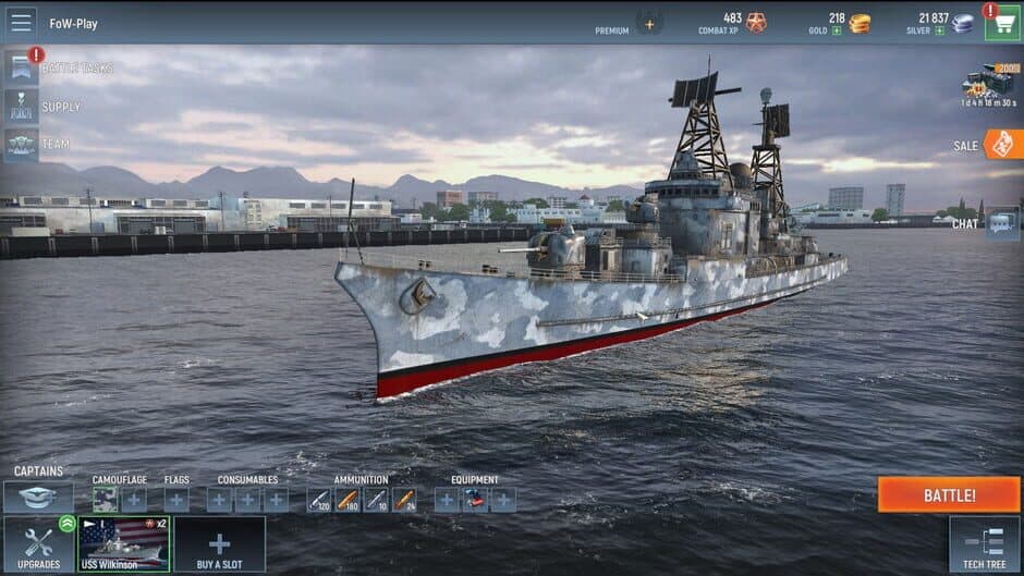 Скриншот 5 из Force of Warships: Battleship