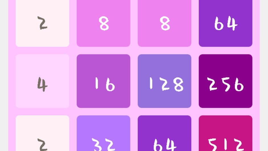 Скриншот 1 из Pink 2048