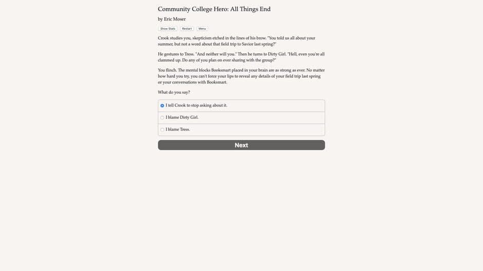 Скриншот 5 из Community College Hero: All Things End