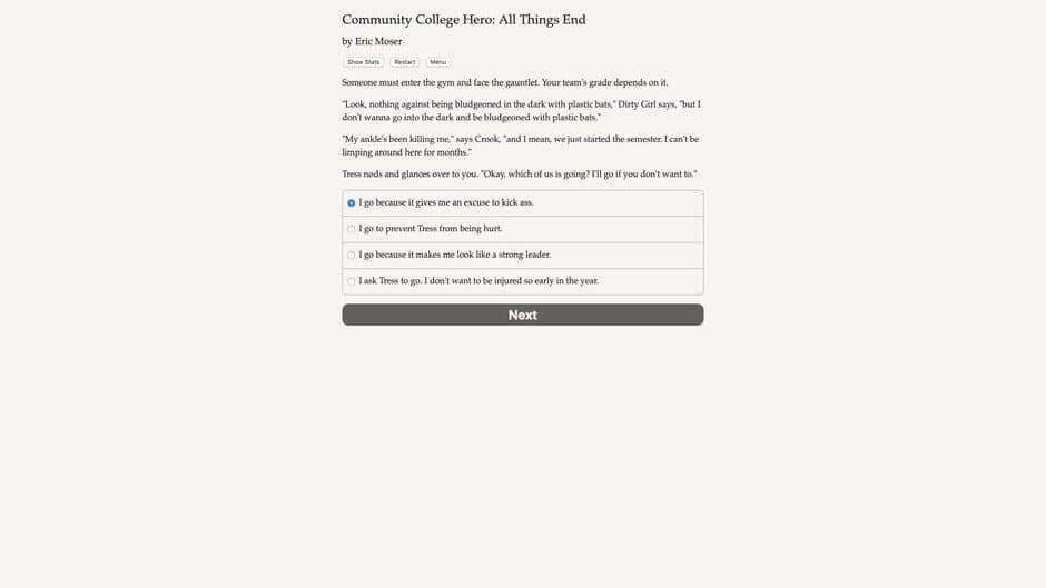 Скриншот 4 из Community College Hero: All Things End