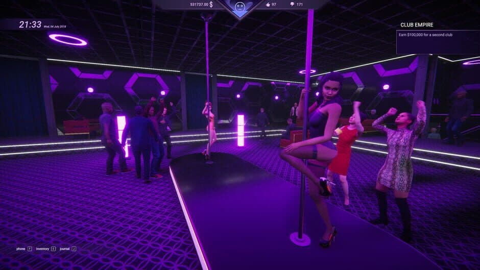 Скриншот 10 из Nightclub Manager: Violet Vibe