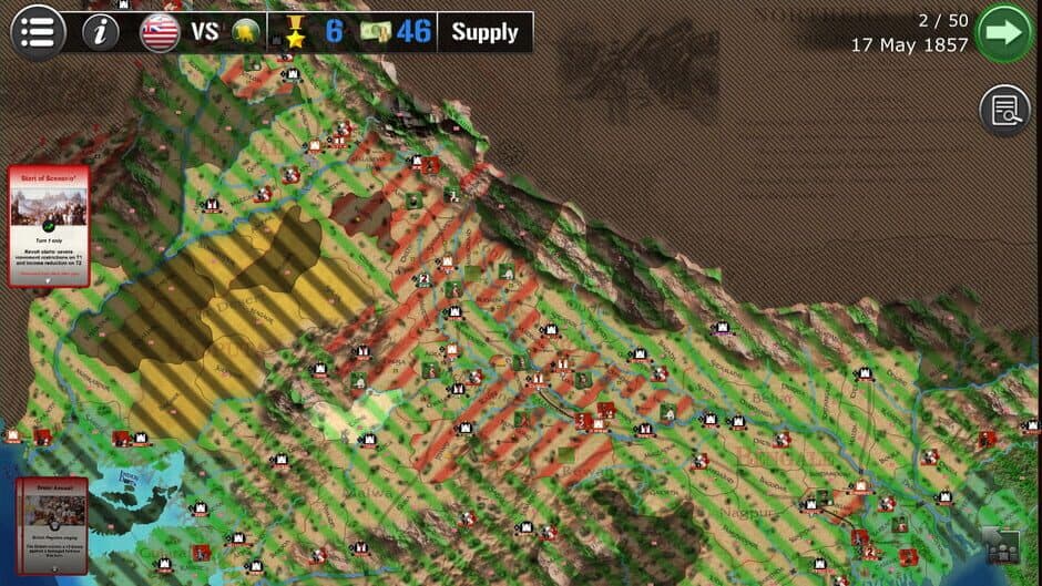 Скриншот 4 из Wars Across the World: Sepoy 1857