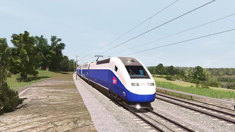 Скриншот 4 из Trainz Railroad Simulator 2022: Pro Train - TGV Duplex