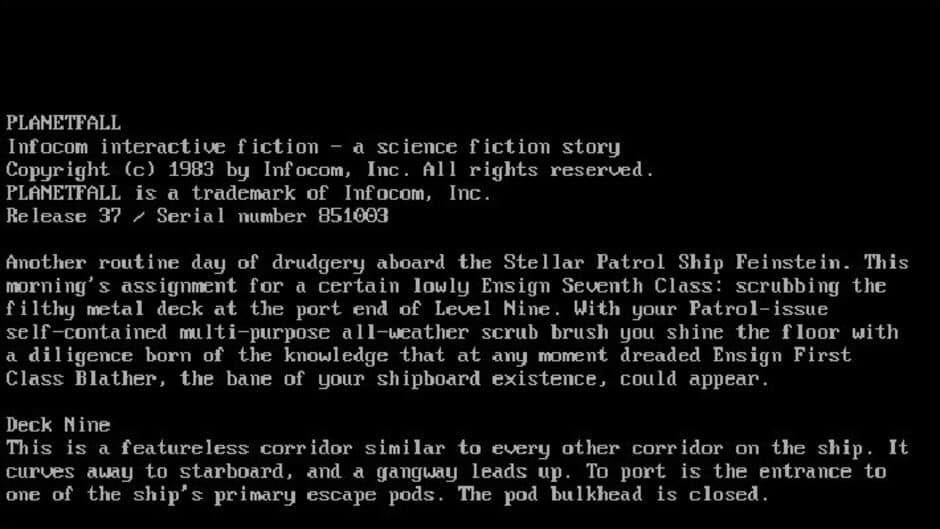 Скриншот 6 из The Zork Anthology