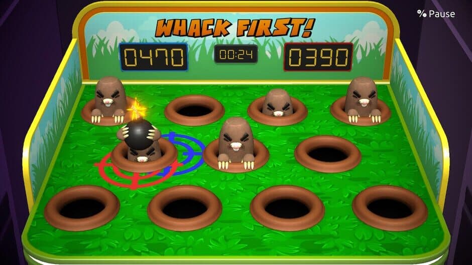 Скриншот 1 из Whack First!: Fight the Moles