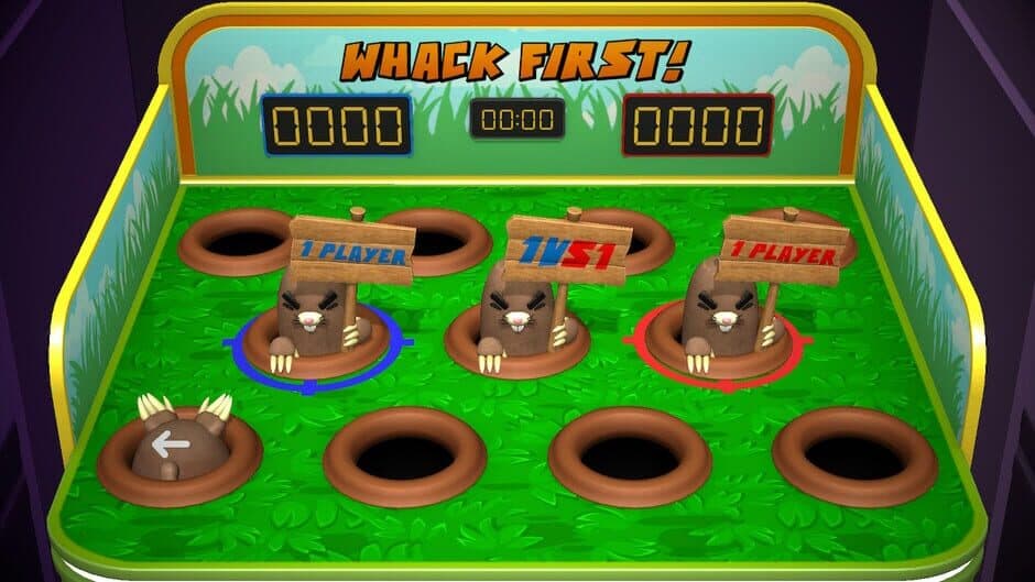 Скриншот 4 из Whack First!: Fight the Moles