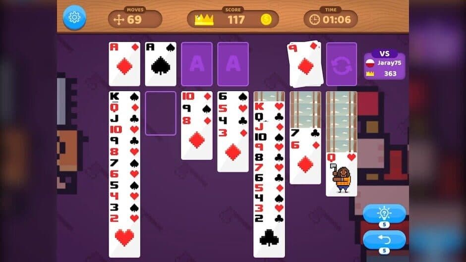 Скриншот 5 из Solitaire Master VS