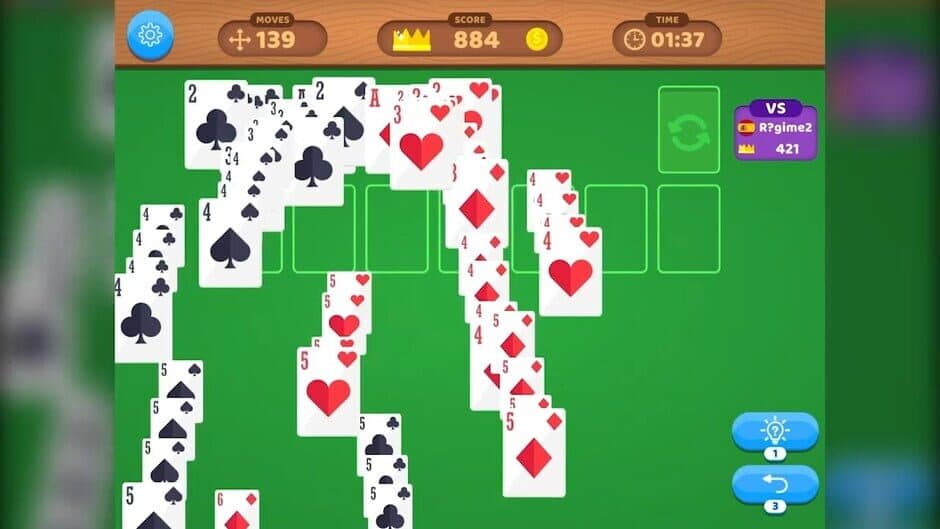 Скриншот 6 из Solitaire Master VS