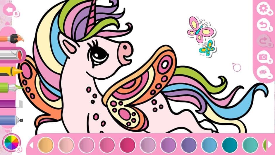 Скриншот 5 из My Cute Unicorns: Coloring Book
