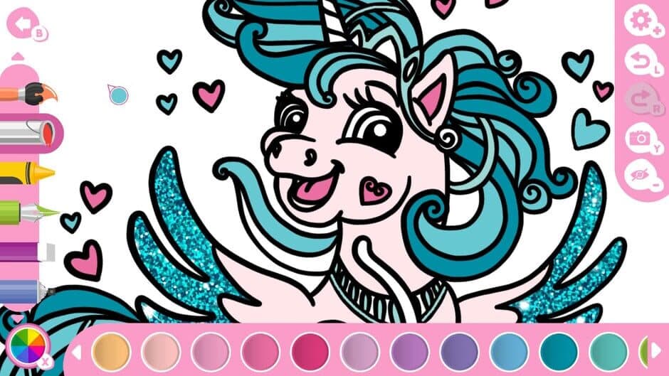 Скриншот 6 из My Cute Unicorns: Coloring Book