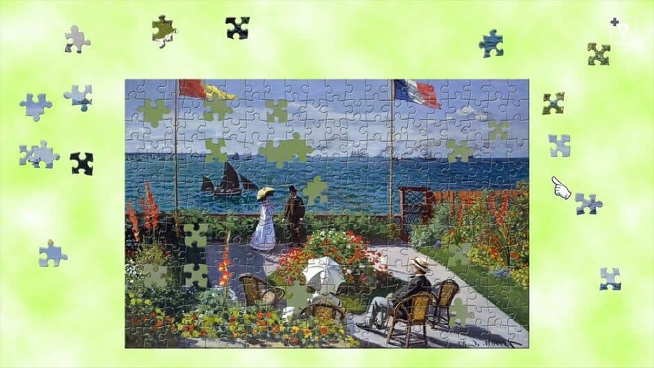 Скриншот 1 из Jigsaw Masterpieces: Masterpieces of World - Brimming with Flowers