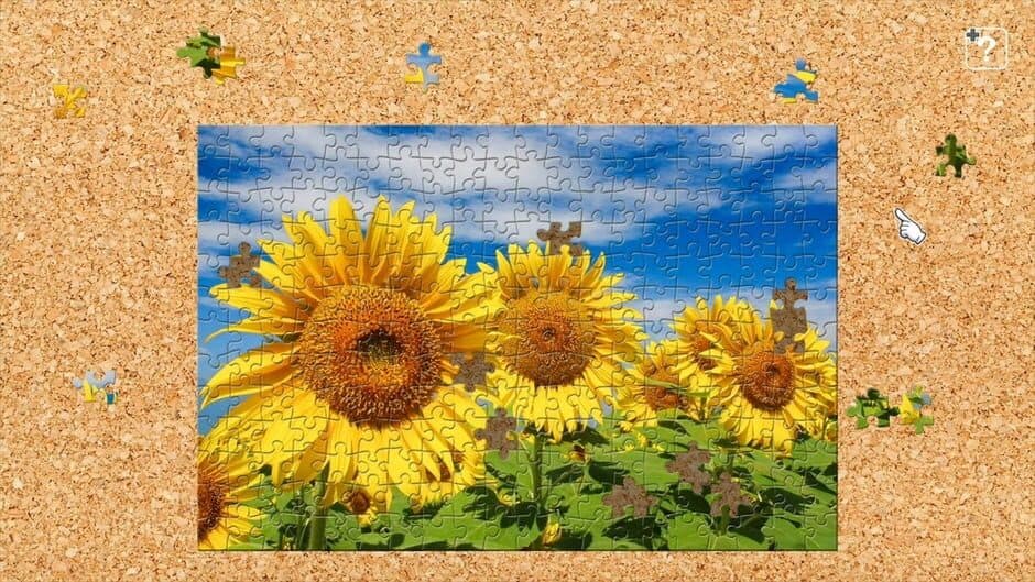 Скриншот 2 из Jigsaw Masterpieces: Seasonal Flowers in Japan