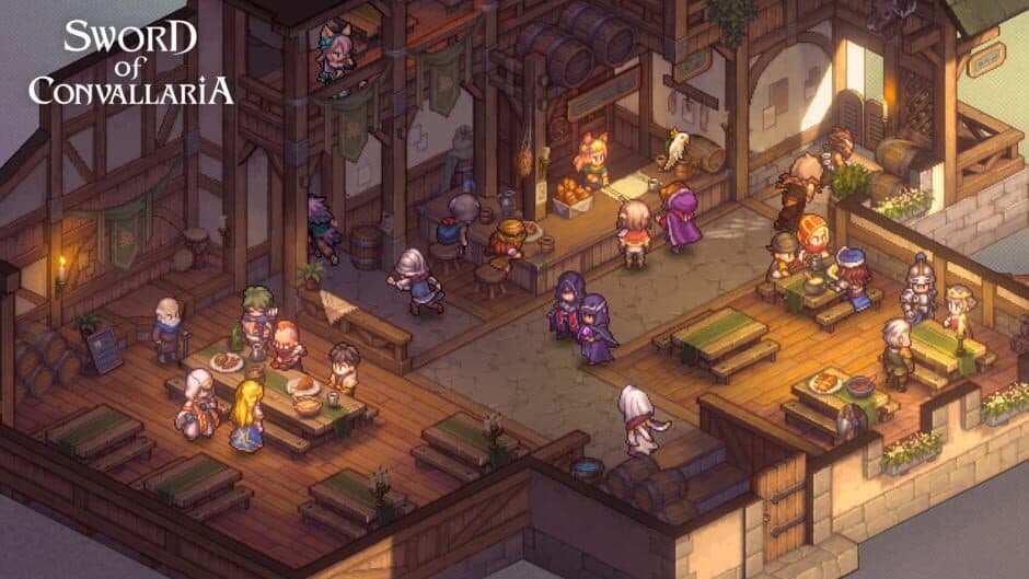 Скриншот 3 из Sword of Convallaria: For This World of Peace