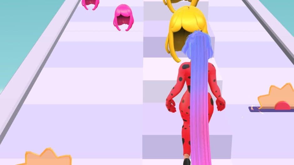 Скриншот 1 из Dancing Hair: Music Race 3D