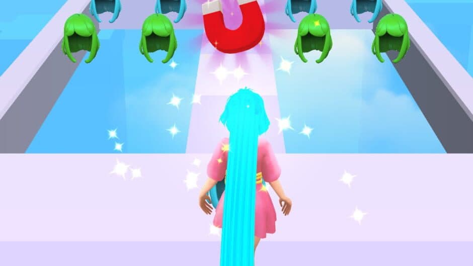 Скриншот 2 из Dancing Hair: Music Race 3D