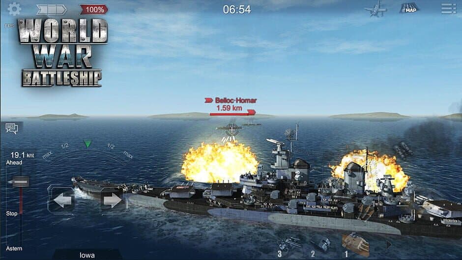 Скриншот 3 из World War Battleship: The Hunting in Deep Sea