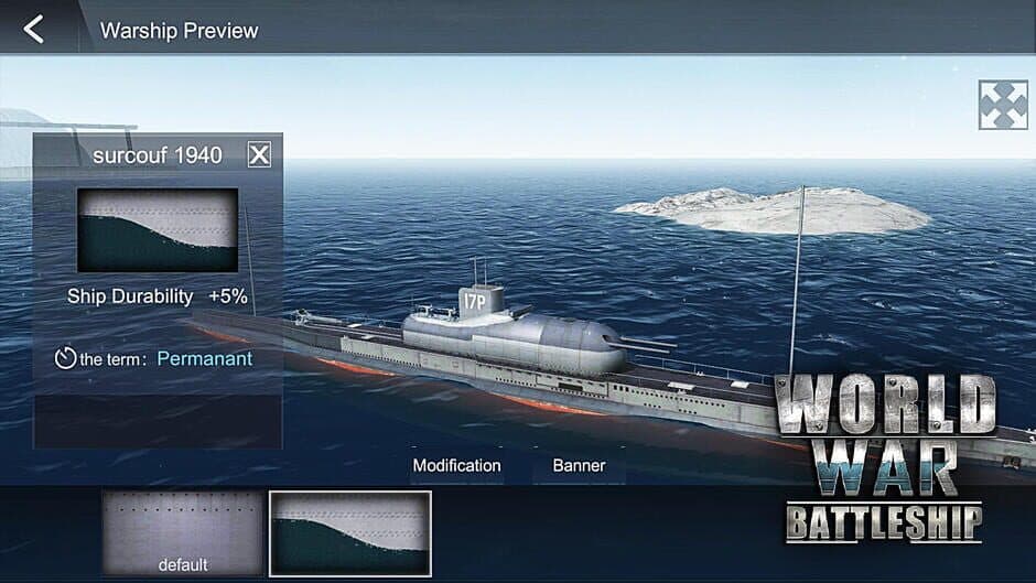 Скриншот 5 из World War Battleship: The Hunting in Deep Sea