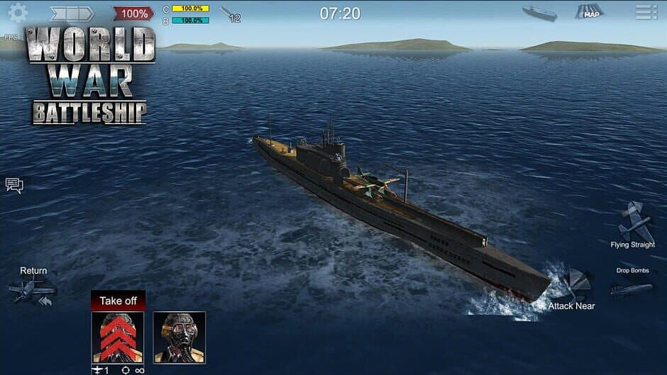 Скриншот 6 из World War Battleship: The Hunting in Deep Sea