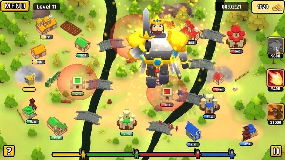 Скриншот 3 из King of Land Grabbers 3D