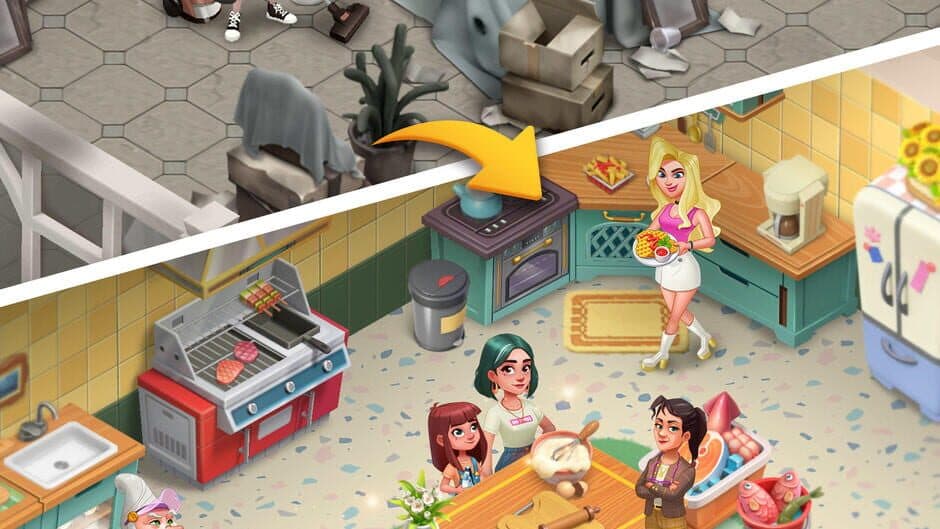 Скриншот 2 из Gossip Harbor: Merge Game