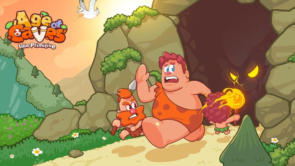 Скриншот 3 из Age of Caves: Idle Primitive