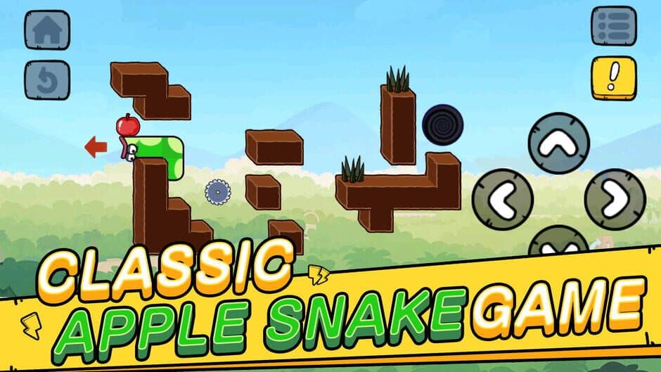 Скриншот 2 из Greedy Apple Worm