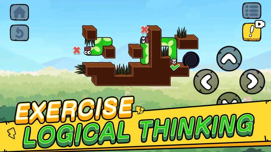 Скриншот 3 из Greedy Apple Worm