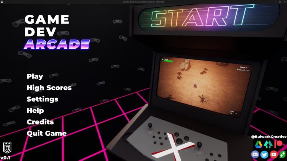Скриншот 1 из Game Dev Arcade