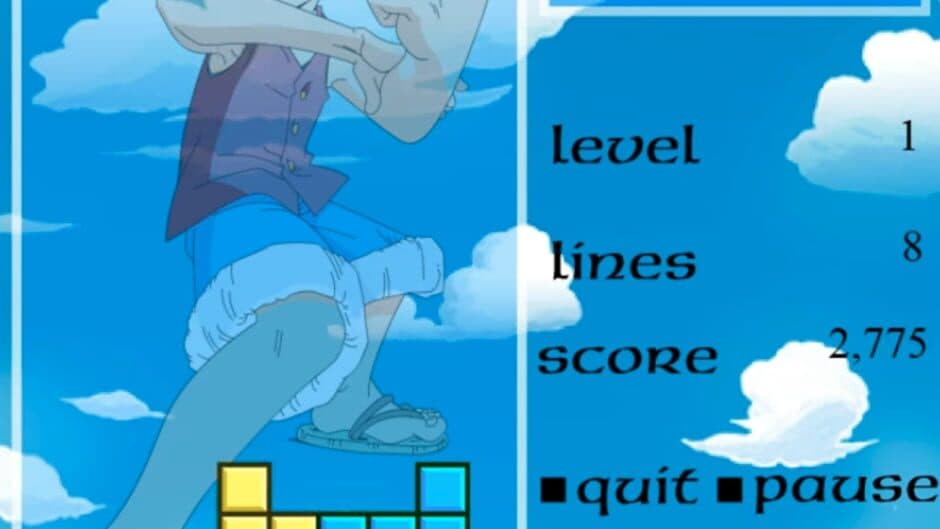 Скриншот 1 из One Piece Tetris