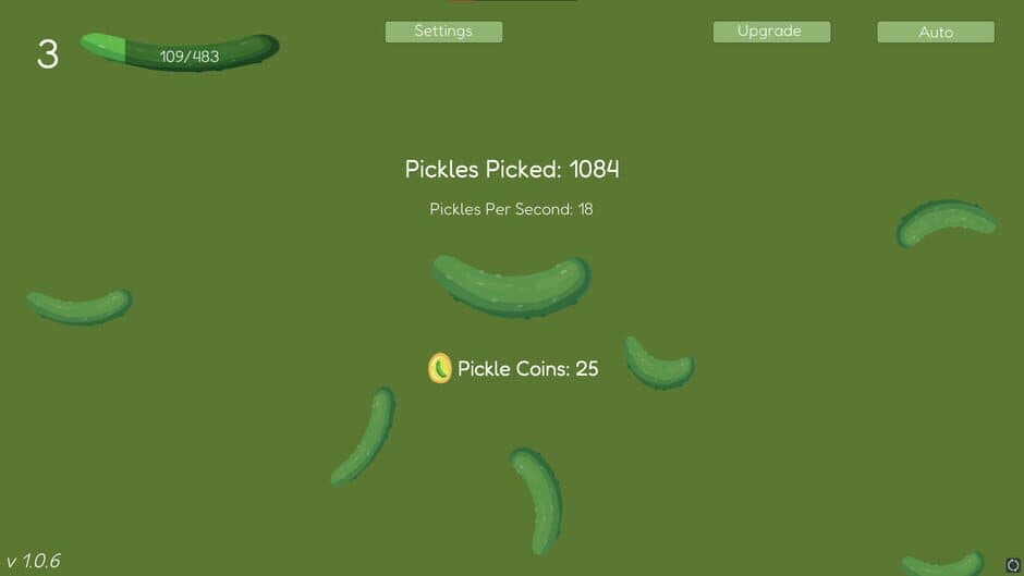 Скриншот 2 из Pickle Clicker