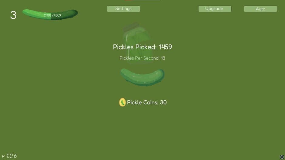 Скриншот 4 из Pickle Clicker