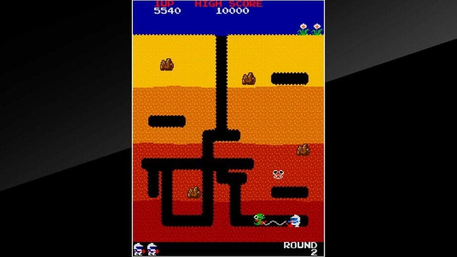 Скриншот 9 из Arcade Archives: Dig Dug