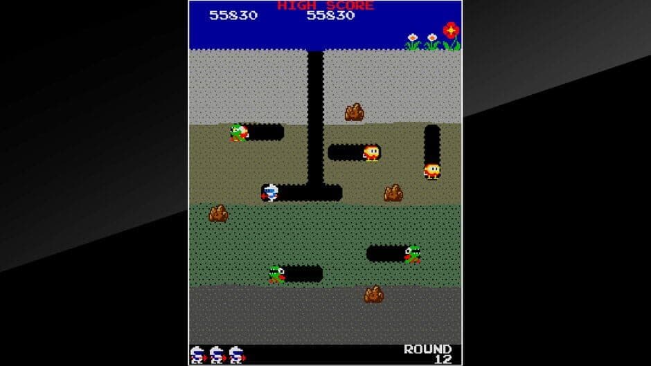 Скриншот 5 из Arcade Archives: Dig Dug