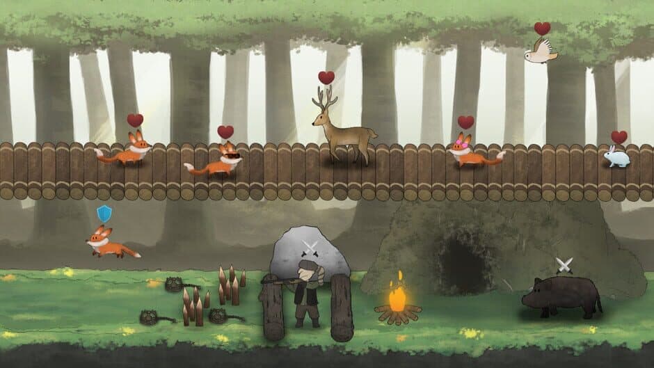 Скриншот 5 из Red Fox and the Four Seasons: Design My Forest