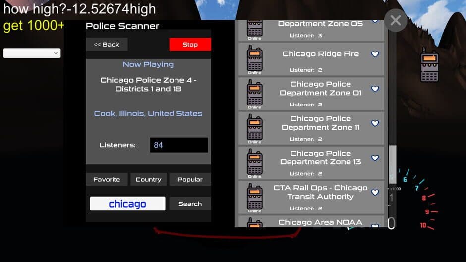 Скриншот 2 из Police Scanner Radio
