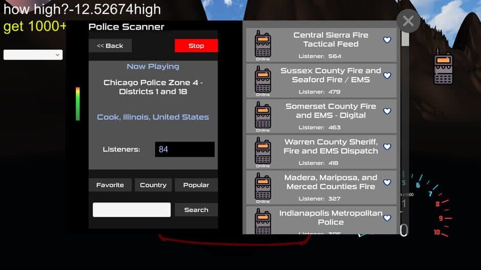Скриншот 6 из Police Scanner Radio