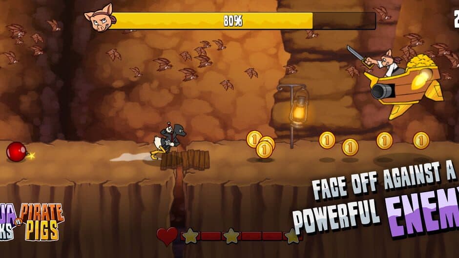 Скриншот 3 из Ninja Ducks vs Pirate Pigs
