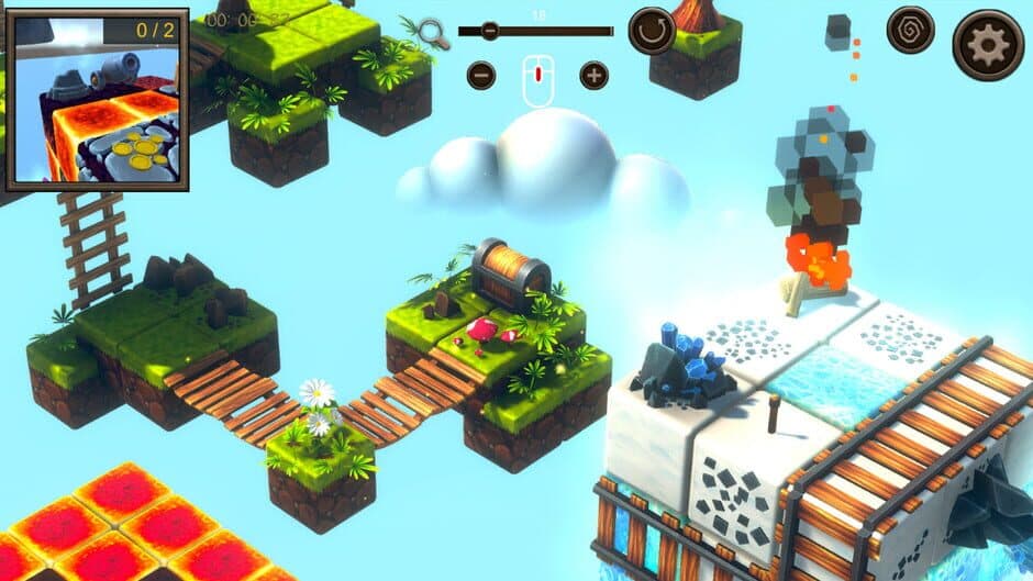 Скриншот 2 из Hidden Cube World Top-Down 3D